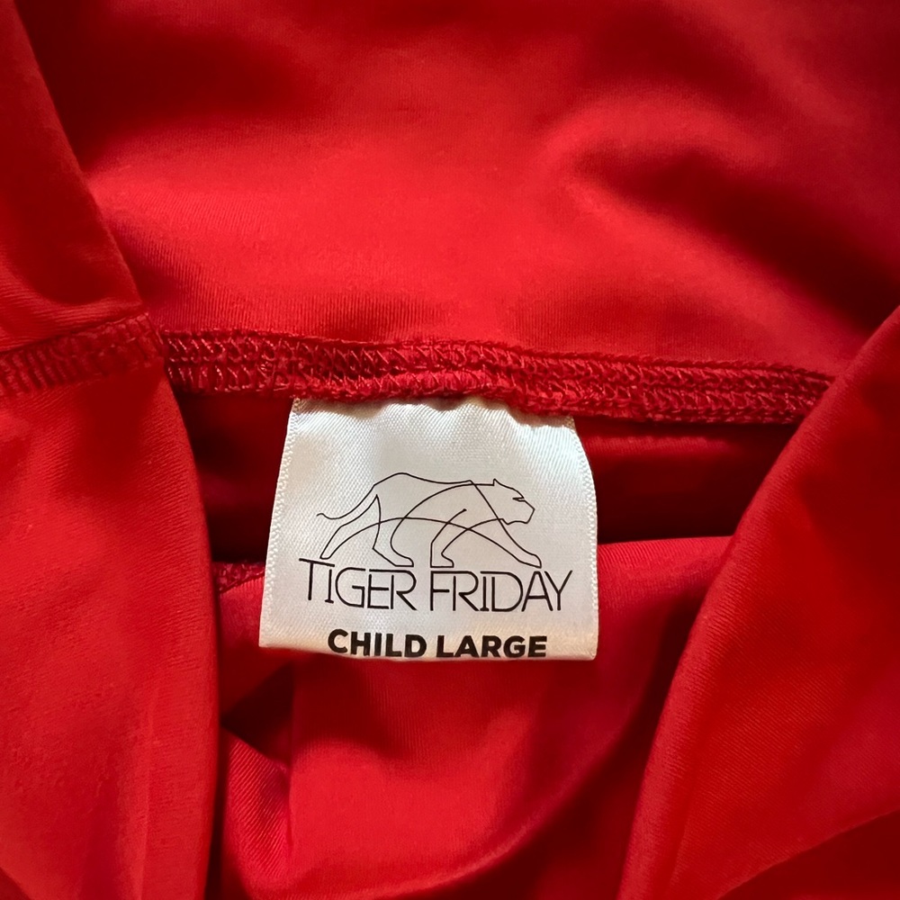 Tiger Friday biker shorts. Child Large - Picture 3 of 3